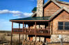 Buckmasters Hunting Lodge remodeled after a storm tore the porch off.