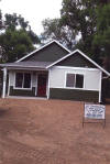 New home built in Minot, N.D. after a flood.