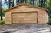 24 foot by 24 foot garage built in Bigfork, Montana.