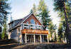 Custom home built for Lisa Wade in Kila, Mt.
